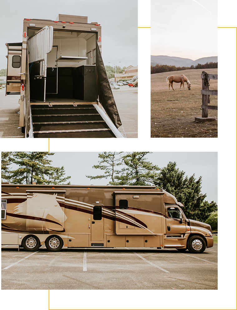 billet Anoi korn Welcome - Equine Motorcoach